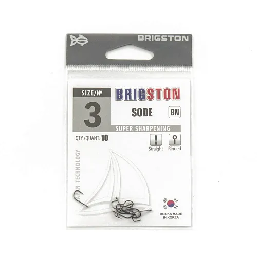 Крючок Brigston Sode BN № 3 ( уп. 10 шт.)