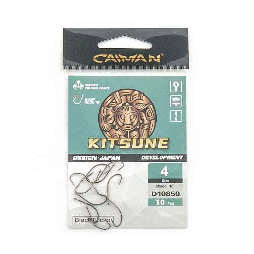 Крючки Caiman Kitsune №4 10850