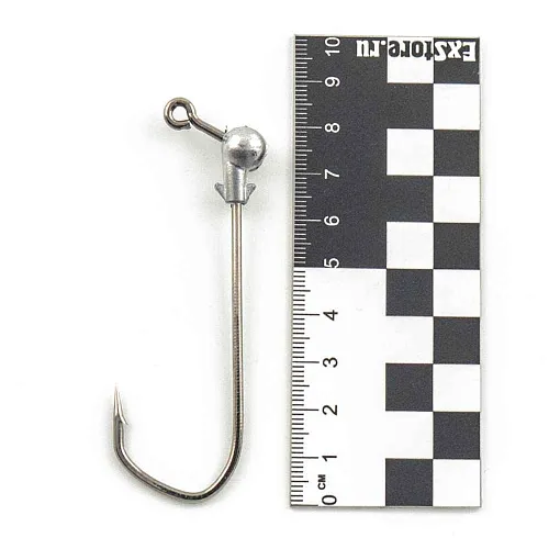 Джиг головка IVVA крючок 10/0 10гр 120 градусов (5 шт. в упак.)