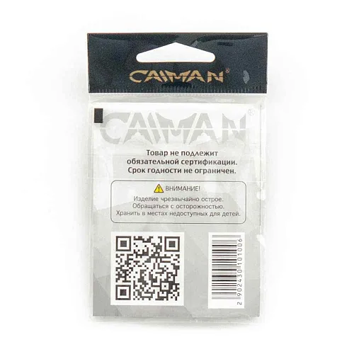 Крючки Caiman Baitholder №1/0 11901