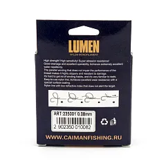 Леска Caiman Lumen 30м 0,08 мм прозрачная