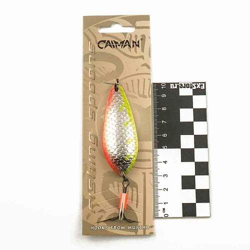 Блесна колеблющаяся Caiman Delta 21гр 6,8см цвет CN33 (5шт в упак.)