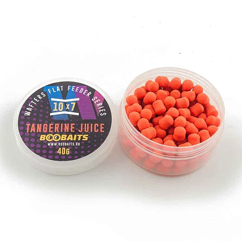 Бойлы BOO Baits Wafters 10x7мм Мандарин 40гр банка