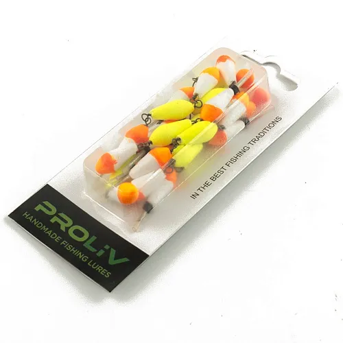 Поплавок зимний Proliv тройной (10 шт в упак)