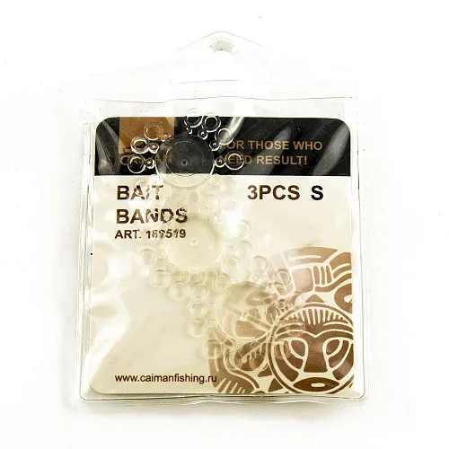 Силиконовые кольца Caiman Latex Pellets Bait Bands S (3шт в уп) 189519