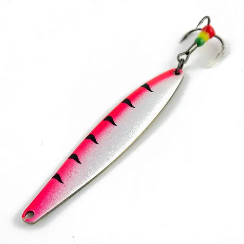 Блесна зимняя Profilux Премиум Судачья 11гр цв. 09 перламутр розовая спинка