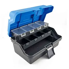 Ящик Caiman голубая крышка ZY-058 32x19x15cm