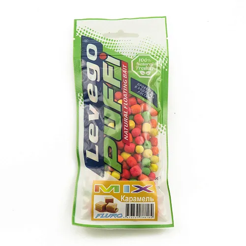 Воздушное пенотесто PUFFI Levego (Карамель) МИКС FLUORO (Венгерская технология)
