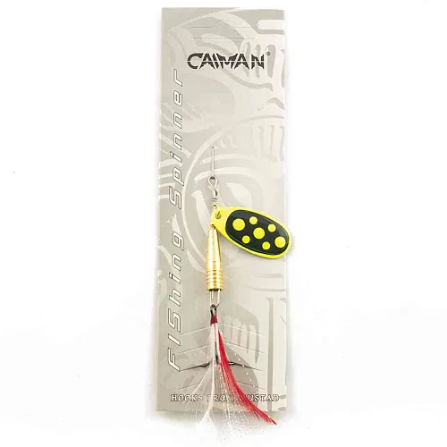 Блесна вращающаяся Caiman Pike killer classic 6гр #3 цвет CA06 (5шт в упак.)