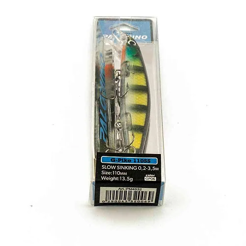Воблер Palomino G-pike 110SS 13,5гр 0,2-3,5м цвет 6