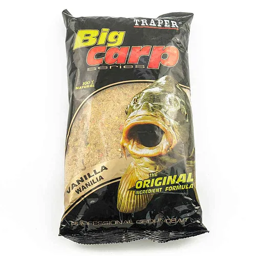 Прикормка Traper 1кг Big Carp Wanilia Ваниль