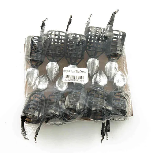 Кормушка IVVA "Пуля" Пластик 80 гр (10шт. в упак.)