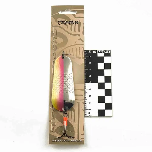 Блесна колеблющаяся Caiman Gnom 38гр 8,3см цвет CN15 (5шт в упак.)