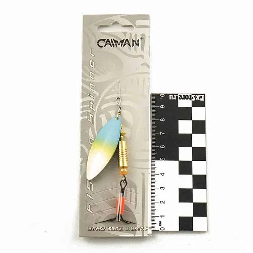 Блесна вращающаяся Caiman Longy classic 10гр #3 цвет CA09 (5шт в упак.)