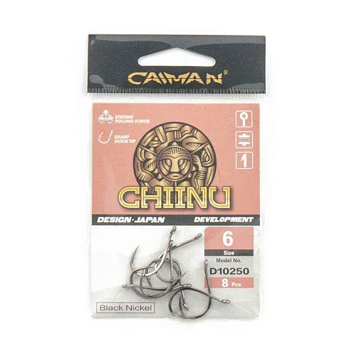 Крючки Caiman Chinu №6 10250