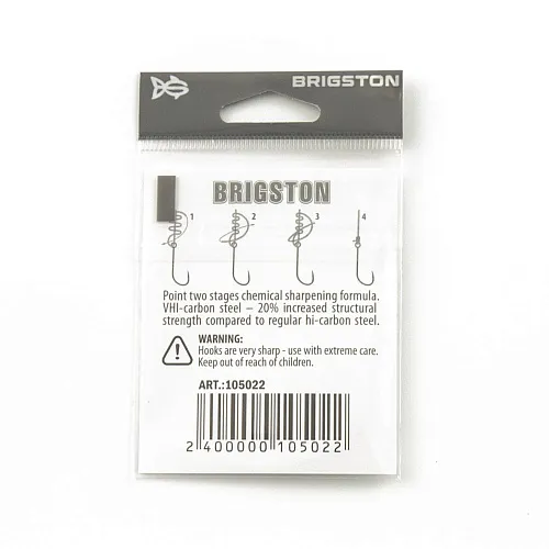 Крючок Brigston Chinu Douski BN № 5 ( уп. 6 шт.)