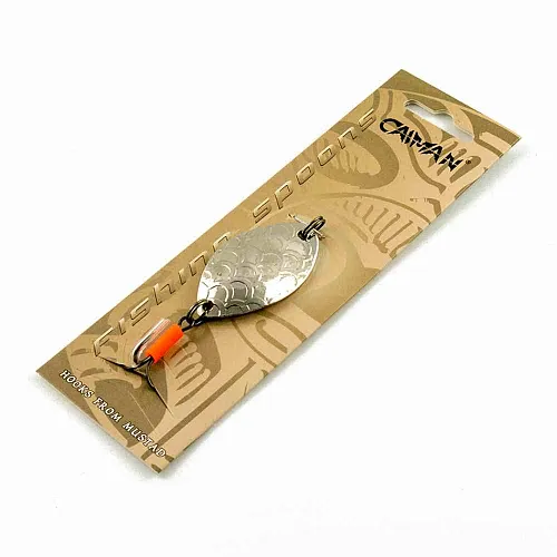 Блесна колеблющаяся Caiman Karas 13гр 4,7см цвет CN01 (5шт в упак.)