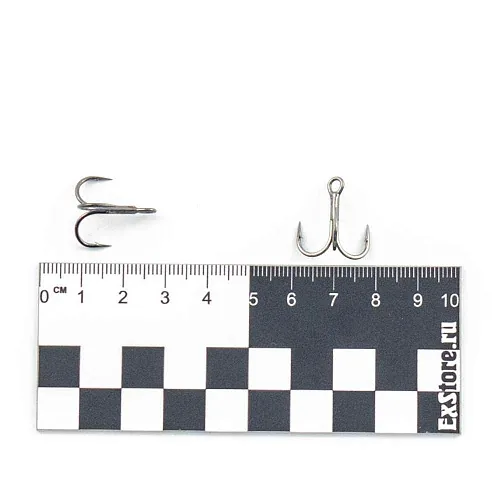 Крючки тройники Caiman Treble №6 (50 шт в упак) 20102