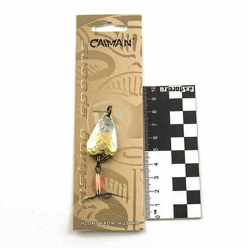 Блесна колеблющаяся Caiman Mistress 11гр 3,5см цвет CN36 (5шт в упак.)