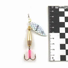 Блесна вращающаяся Balzer(Польша) Лонг №2 12 гр серебро