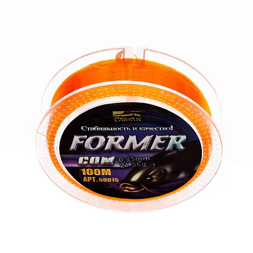 Леска Caiman Former сом 100м 0.40мм оранж 