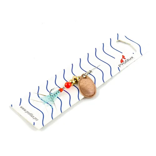 Блесна вращающаяся Profilux Френч 2 (4гр) цв. 06 медь чешуя (5 шт в упак.)