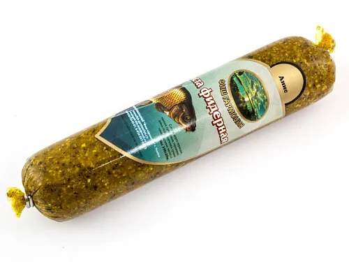 Прикормка колбасная (Паста фидерная) ФИШ ГАРМОНИЯ (анис) (28 шт в упак.)