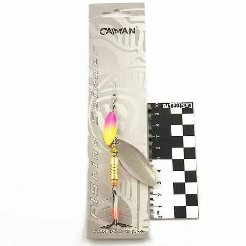Блесна вращающаяся Caiman Longy Tandem 10гр #3 цвет CA25 (5шт в упак.)