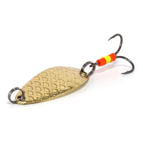 Блесна колеблющаяся Profilux Клео 6гр цв. 02 латунь (5 шт в упак.)