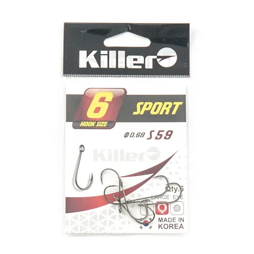 Крючок Killer S-59 Sport № 6