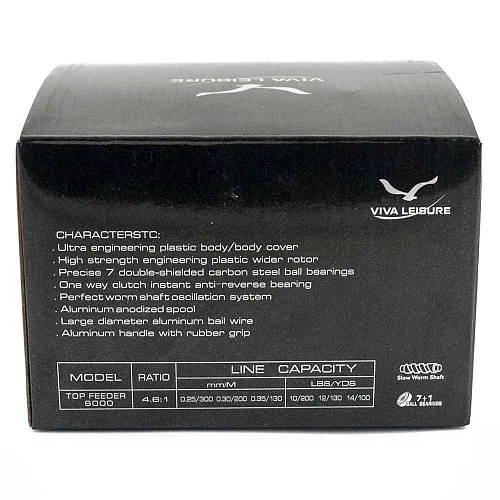 Катушка Viva Top Feeder 6000 (7+1ВВ)