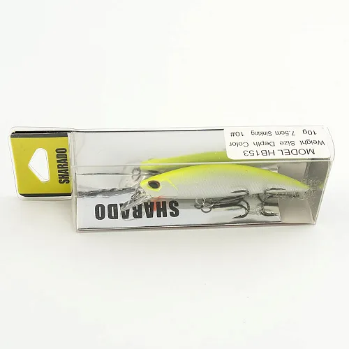 Воблер Sharado HB-153 75mm 10g color 10