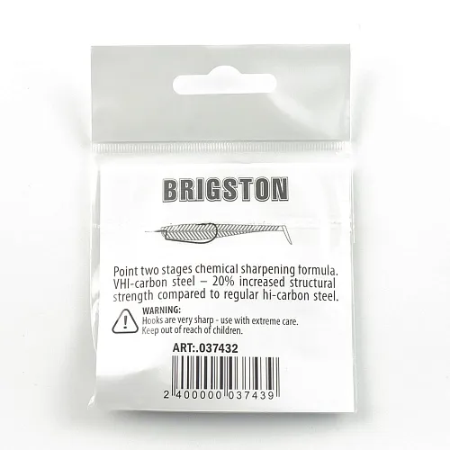 Крючок офсетный Brigston Magna Super №10/0 ( уп. 2 шт.)