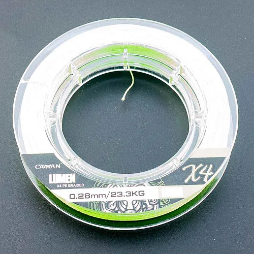 Шнур Caiman Lumen 100м 0,28мм зеленый