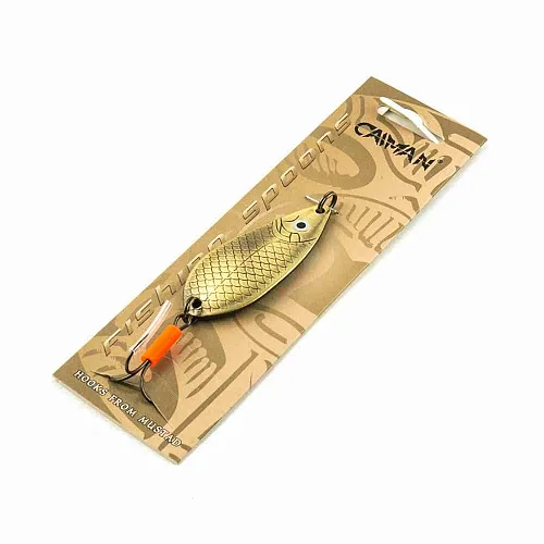 Блесна колеблющаяся Caiman Greedy 18гр 6,3см цвет CN04 (5шт в упак.)