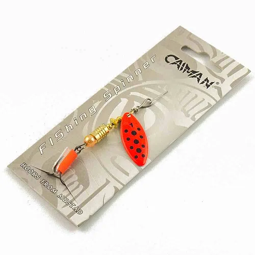 Блесна вращающаяся Caiman Longy classic 6гр #1 цвет CA11 (5шт в упак.)