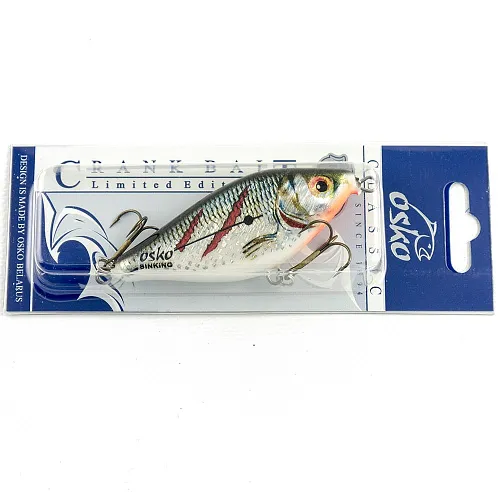 Воблер OSKO Jerk Sinking OSJ-8 см, 27гр, 0,5-1м цвет 35