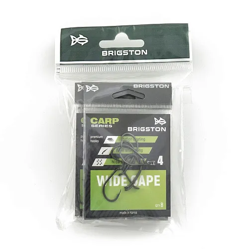 Крючок Brigston Wige Gape Teflon № 4 ( уп. 7 шт.)