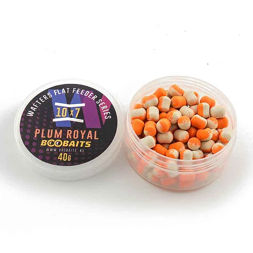 Бойлы BOO Baits Wafters 10x7мм Слива 40гр банка