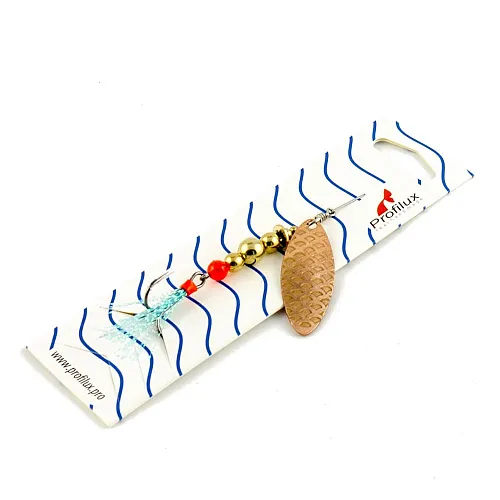 Блесна вращающаяся Profilux Лонг3 8гр цв. 06 медь чешуя (5 шт в упак.)