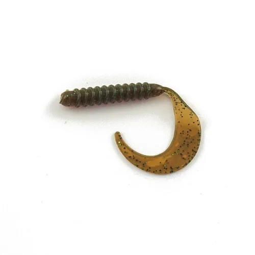 Виброхвост FISHER BAITS Twister 78мм цвет 02 (уп. 5шт)