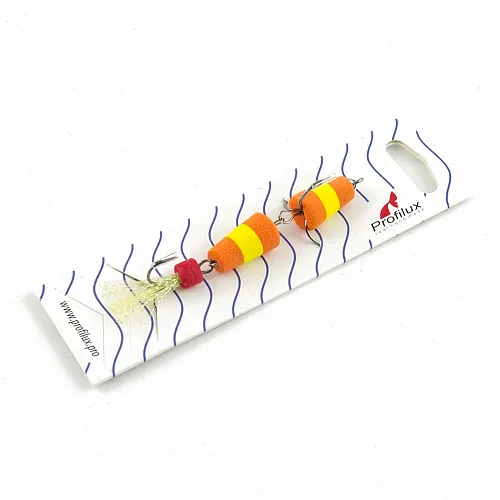 Мандула Profilux "Classic" 2Х цв 17 оранжевый-желтый-оранжевый