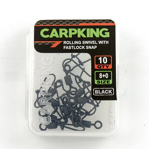 Вертлюг с застежкой Carpking CK9253-0800 #8+0