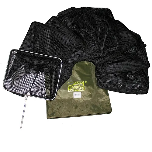 Садок Caiman карповый квад. береговой, мет. кол.45*30см 3.5м 179754