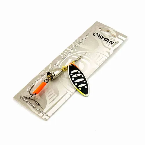 Блесна вращающаяся Caiman Longy Accoustic 14гр #4 цвет CA51 (5шт в упак.)