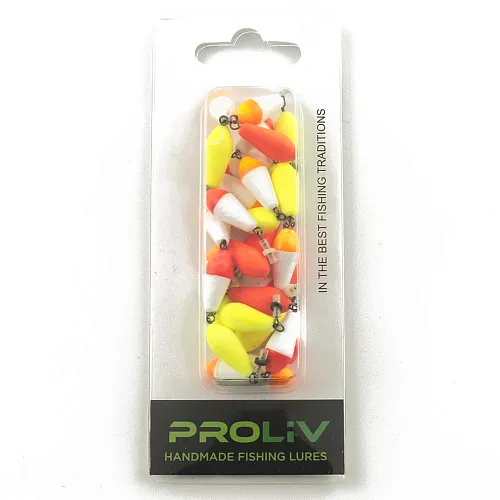Поплавок зимний Proliv тройной (10 шт в упак)