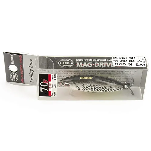 Воблер Sharado 7,4g 70F 0-0,5m WS-N-026 color 12