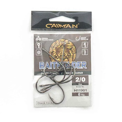 Крючки Caiman Baitholder №2/0 11901
