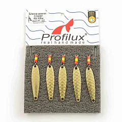 Блесна зимняя Profilux Планер 4гр цв. 05 латунь чешуя