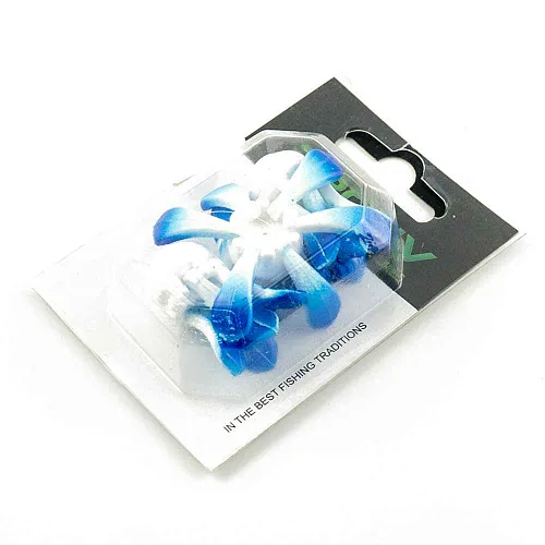 Поплавок зимний Proliv "Ромашка" 6 лепестков 1,4 гр (синий) отгрузка 2-2,5 гр (3 шт. в упак)